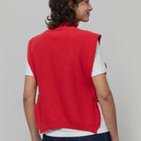 Gilet Donna Lana Rigenerata Collo Alto Delia - Rifò Lab Moda circolare made in Italy