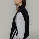 Pettorina Lana Rigenerata Gilet Lana Aperto Donna Delia - Rifò Lab Moda circolare made in Italy