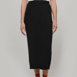 Gonna Lunga Lana Rigenerata Donna Pamela - Rifò Lab Moda circolare made in Italy
Nero Ardesia