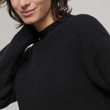 Maglia Donna Cashmere Rigenerato Melissa Nero