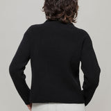 Maglia Donna Cashmere Rigenerato Melissa Nero