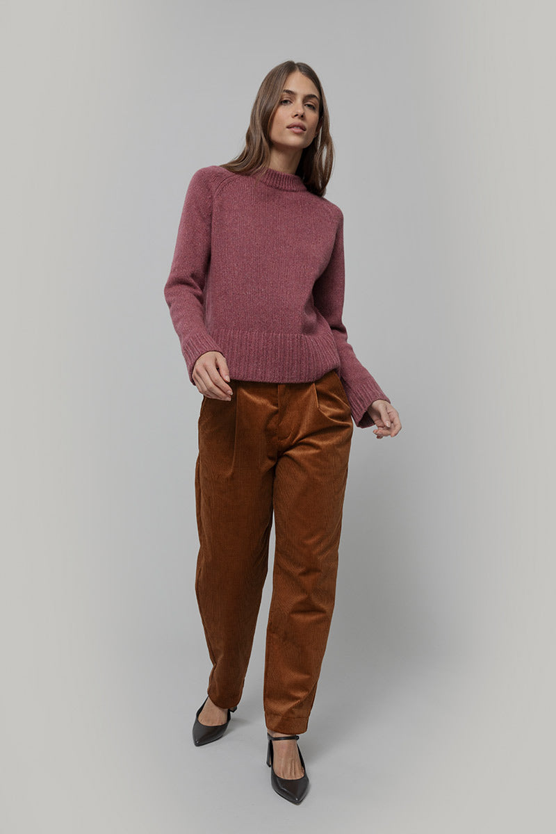 Maglia Cashmere Donna Donegal Girocollo Zaira - Rifò Lab Moda circolare made in Italy