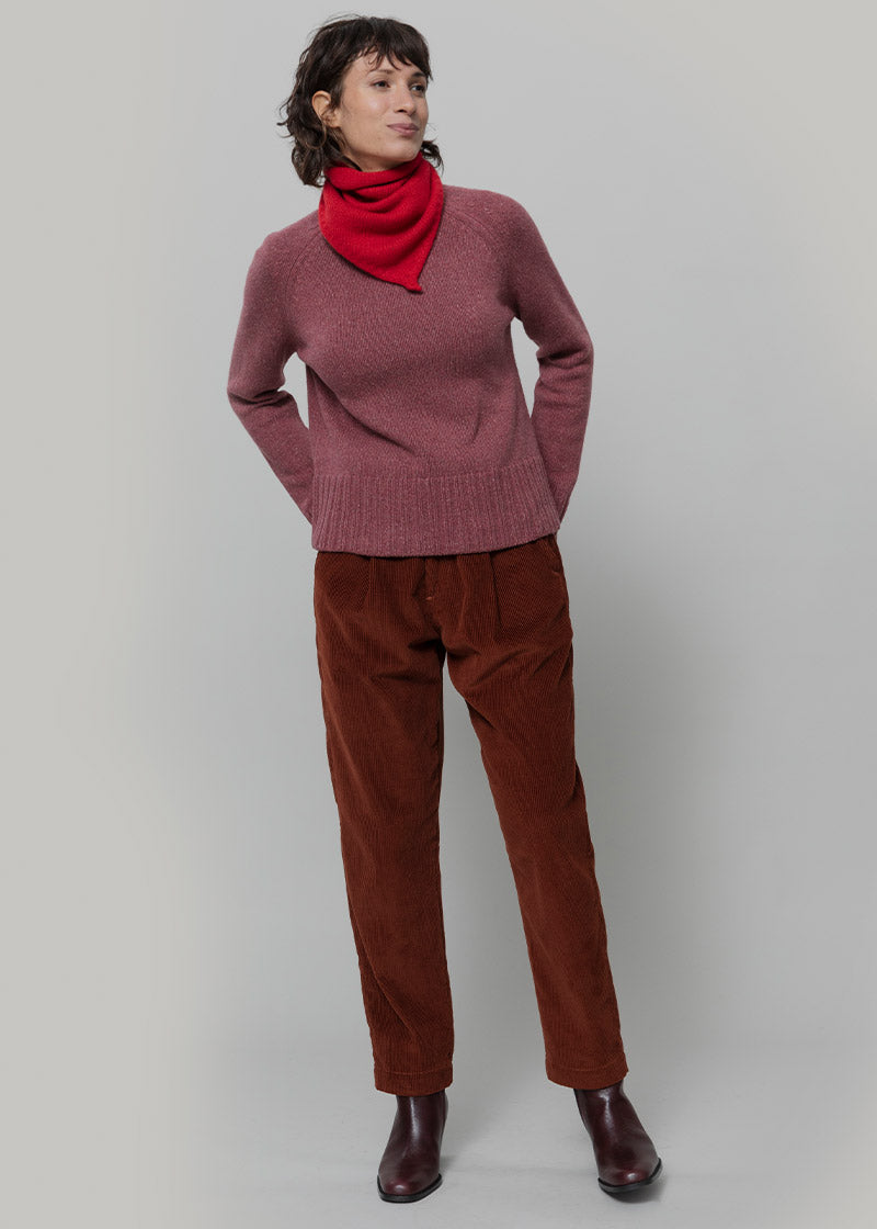 Maglia Cashmere Donna Donegal Girocollo Zaira - Rifò Lab Moda circolare made in Italy