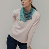 Pull Col V Coton Recyclé Femme Aura