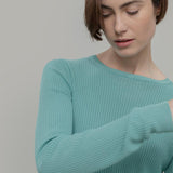 Maglia Girocollo Donna Viscosa Mireia - Rifò Lab Moda circolare made in Italy