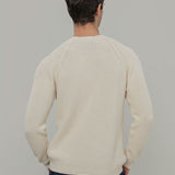 Maglia cotone uomo - Maglioncino di cotone uomo - Moda Circolare made in Itay Rifò
