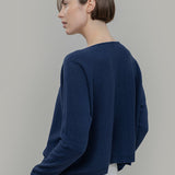 Maglia Seta Donna Daya - Maglia scollo a barca donna seta rigenerata - Rifò moda circolare made in Italy