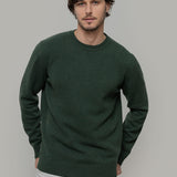 Maglia Uomo Cashmere Rigenerato Romeo Verde Muschio