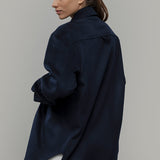 Overshirt Giacca Lana Donna e Uomo Unisex Lana Rigenerata - Rifò Lab Moda circolare made in Italy 