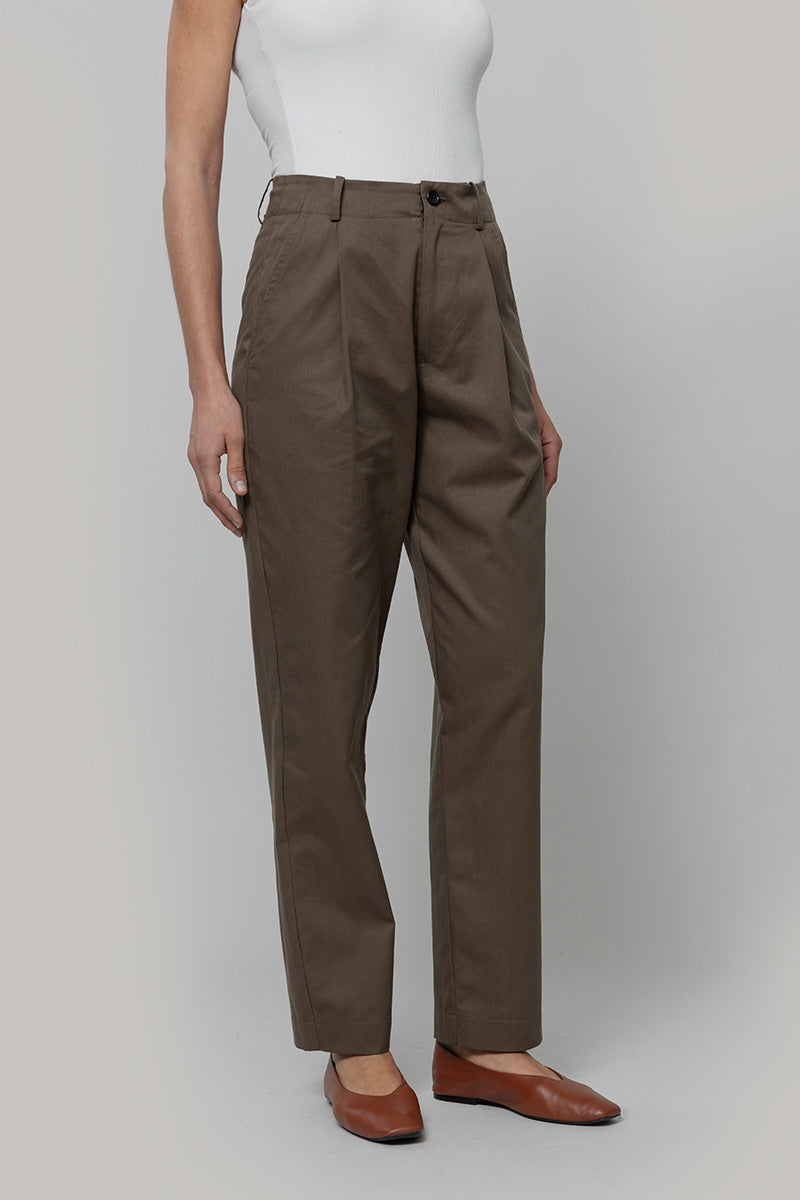 Pantaloni Chino Donna Cotone Dead Stock Gabriella - Rifò Lab Moda circolare made in Italy