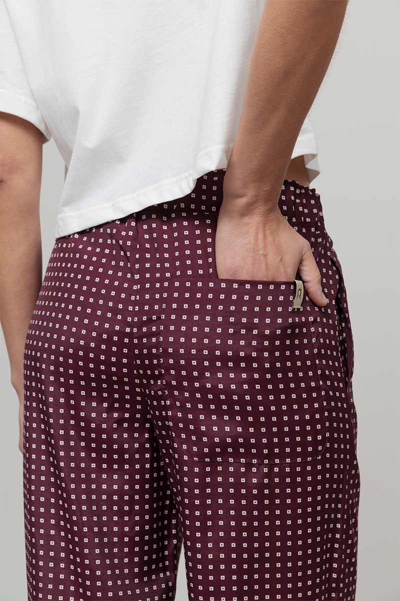 Pantaloni Larghi Donna Viscosa Diana - Inghirami x Rifò

