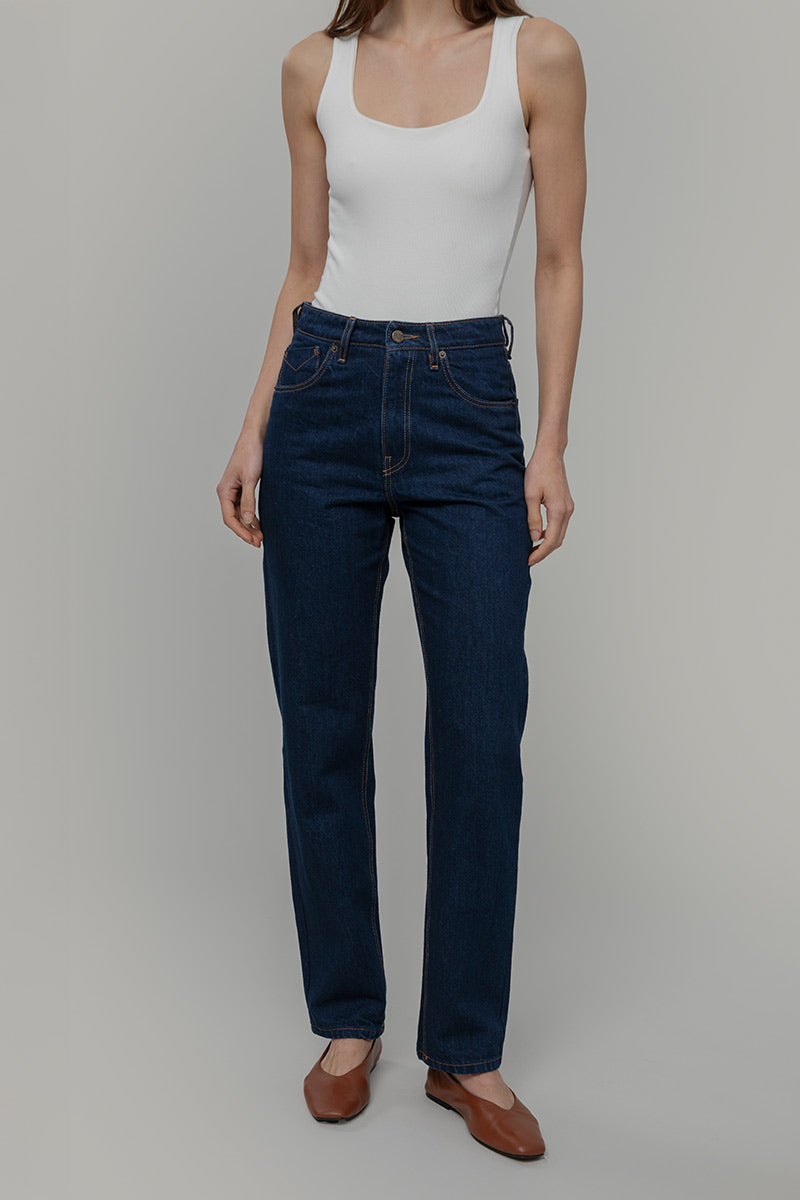 Indigo | Pantaloni Jeans Donna Cotone Rigenerato Aglaia