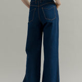 Jeans Wide Leg Donna Cotone Rigenerato Blu Consuelo – Rifò