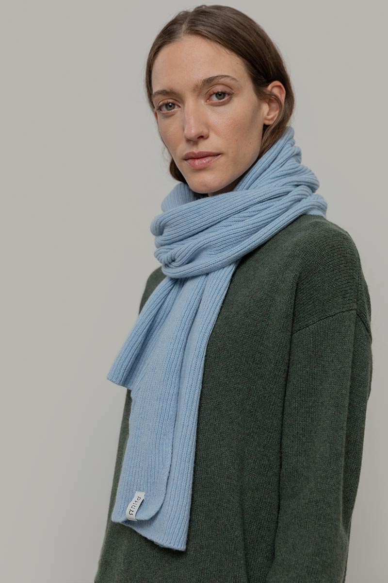 Sciarpa Cashmere Rigenerato Donna Uomo Federico - Rifò Lab Moda circolare made in Italy