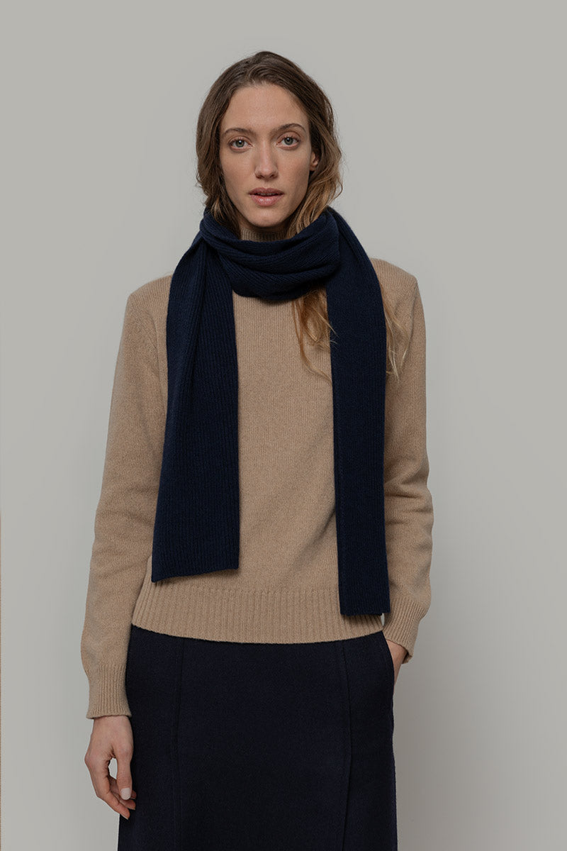 Sciarpa Cashmere Rigenerato Donna Uomo Federico - Rifò Lab Moda circolare made in Italy