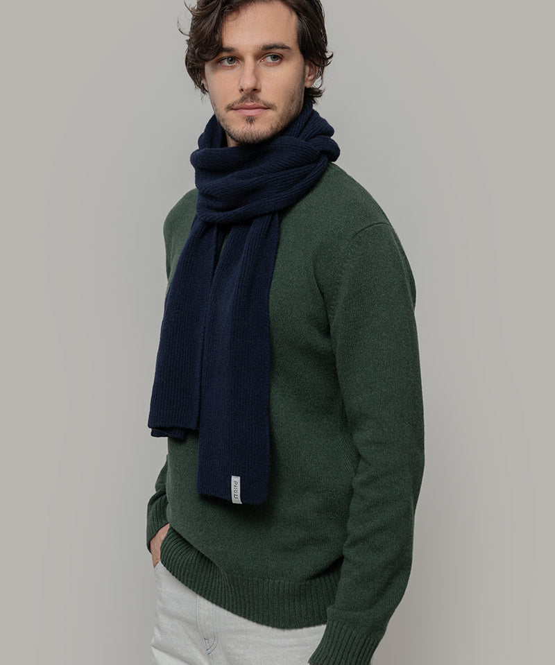 Sciarpa Cashmere Rigenerato Donna Uomo Federico - Rifò Lab Moda circolare made in Italy