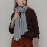 Sciarpa Cashmere Rigenerato Donna Uomo Federico - Rifò Lab Moda circolare made in Italy