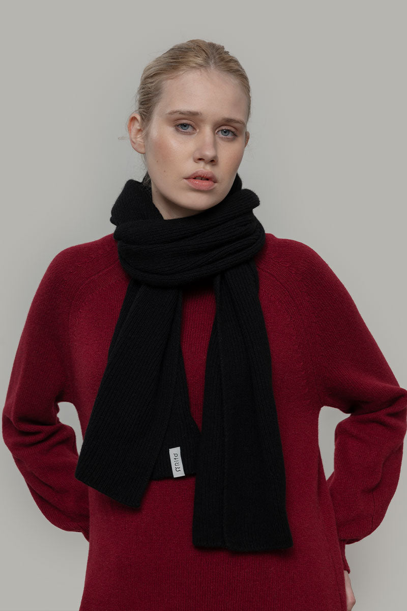 Sciarpa Cashmere Rigenerato Donna Uomo Federico - Rifò Lab Moda circolare made in Italy