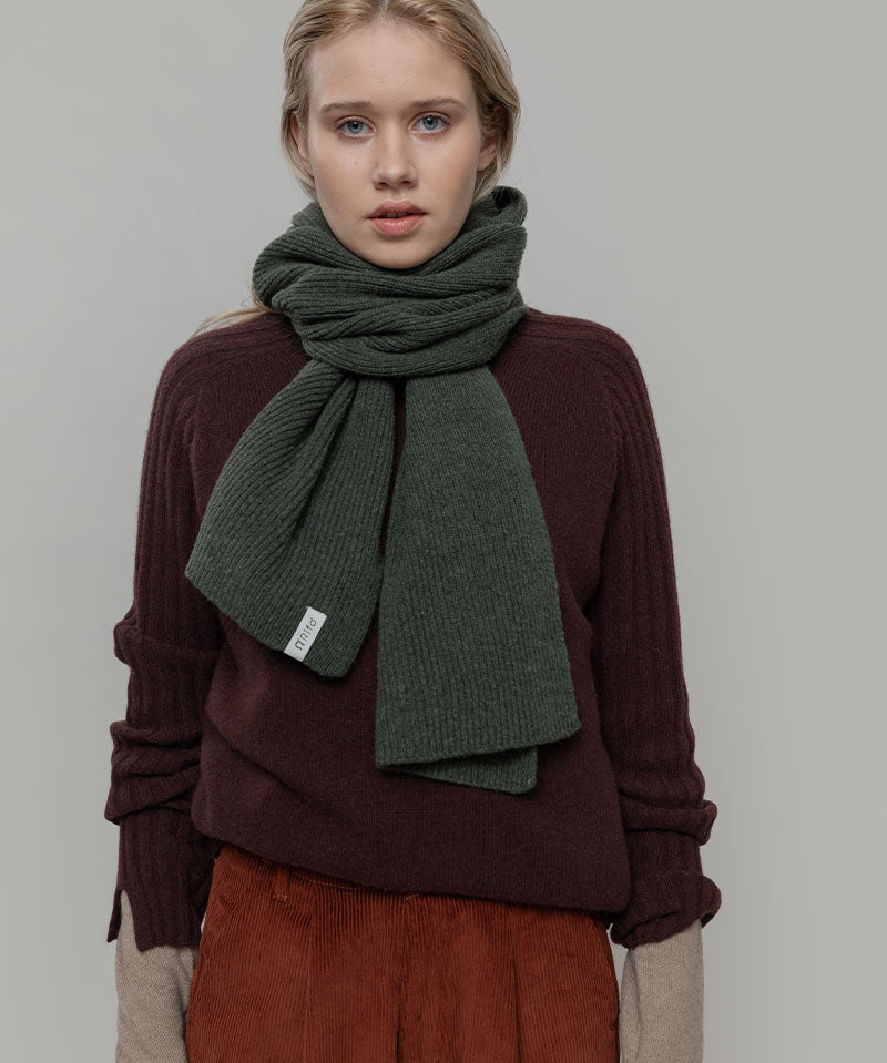 Sciarpa Cashmere Rigenerato Donna Uomo Federico - Rifò Lab Moda circolare made in Italy