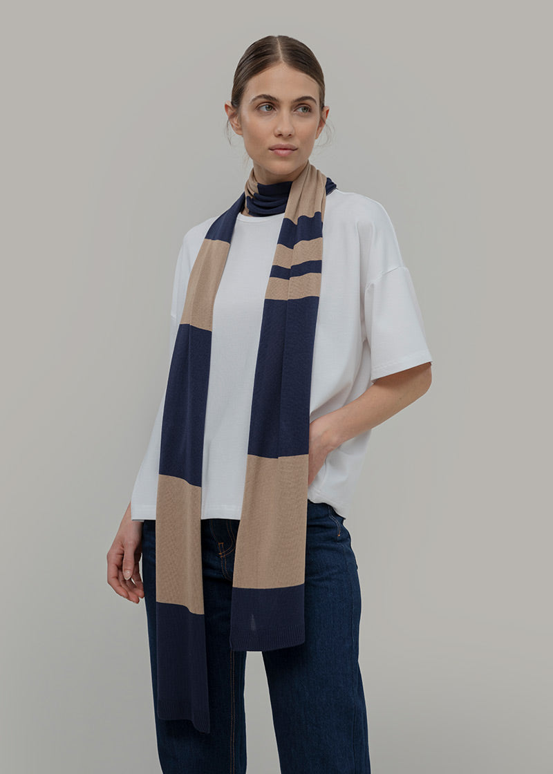 Sciarpa Leggera Donna Viscosa Domitilla - Rifò Lab Moda circolare made in Italy