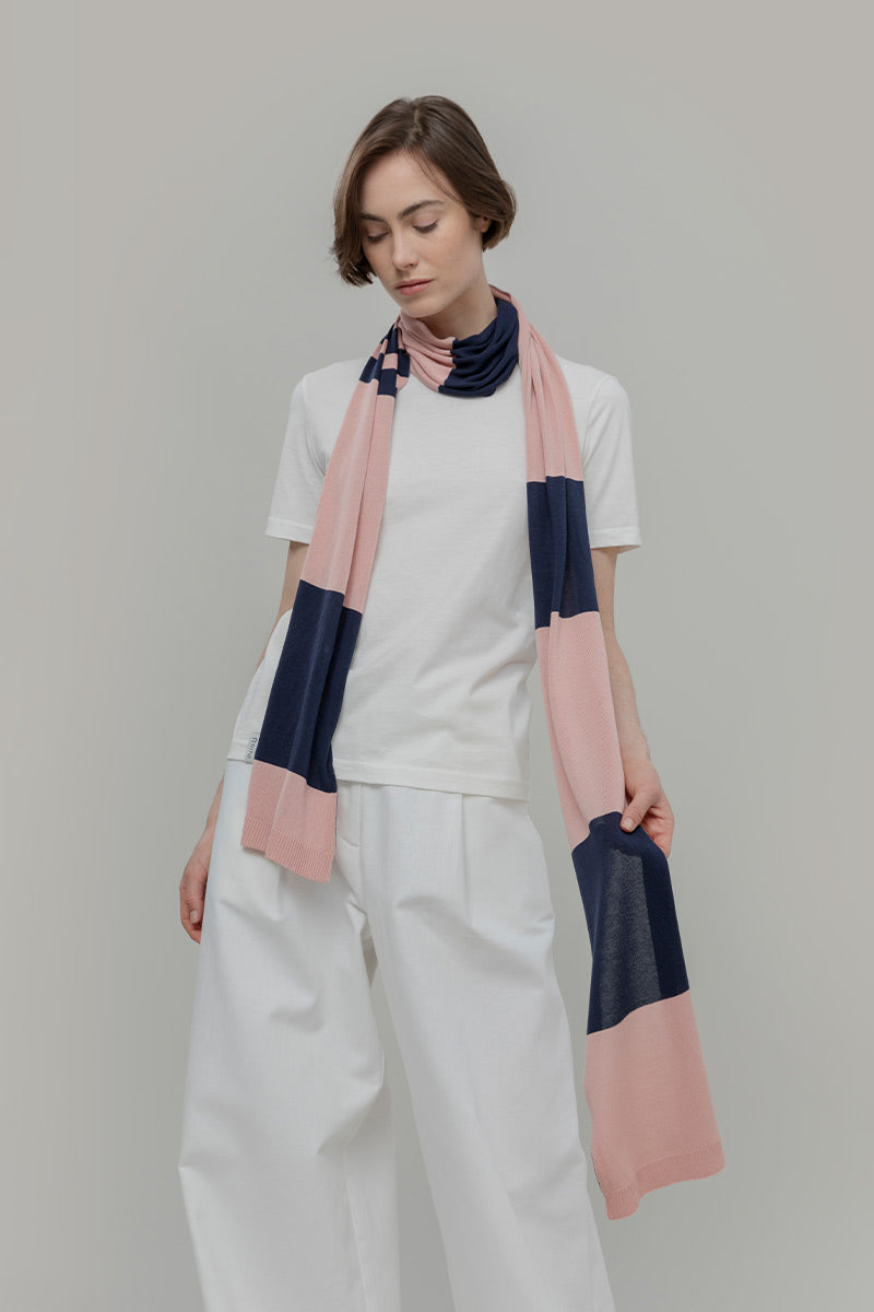 Sciarpa Leggera Donna Viscosa Domitilla - Rifò Lab Moda circolare made in Italy