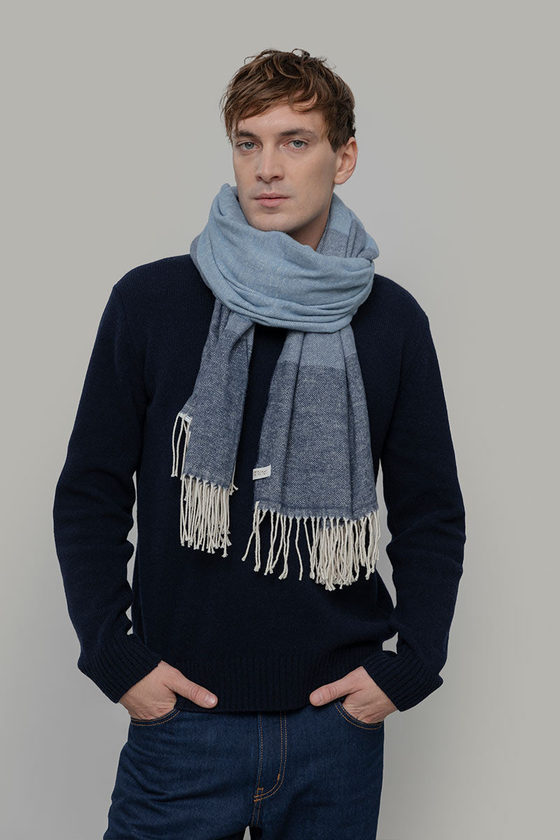 Stola Scialle Donna Cotone Rigenerato Noemi- Rifò Lab Moda circolare made in Italy 