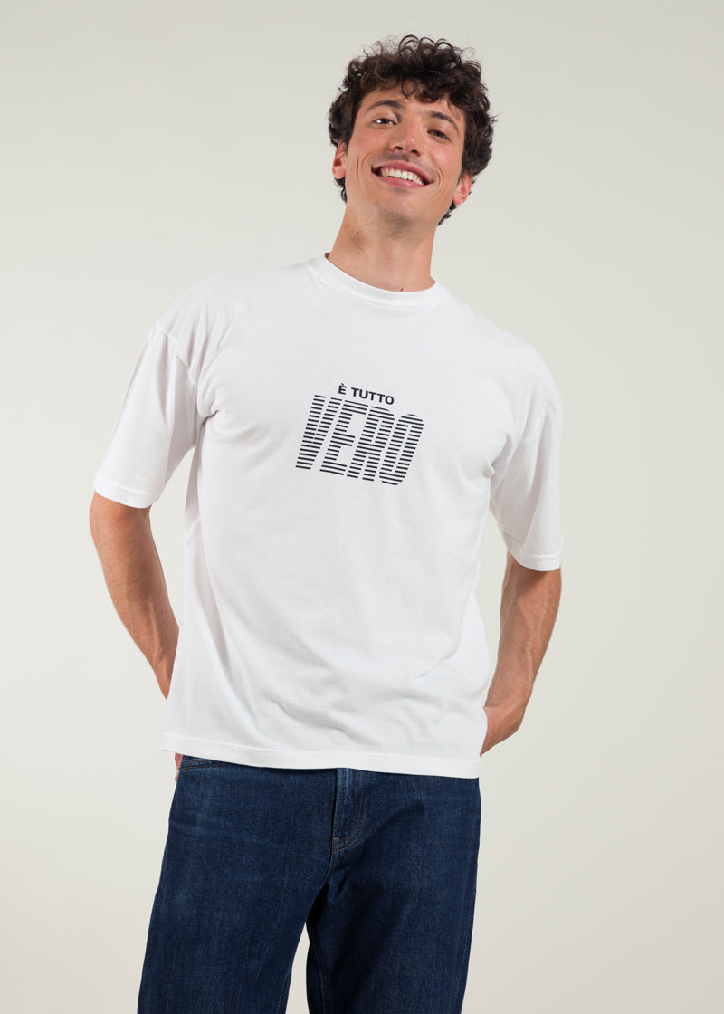 Bianco Polare | T-shirt unisex VD + Rifò