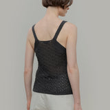 Tank Top Crochet Cotone Riciclato Donna Marilù - Rifò Lab Moda circolare made in Italy