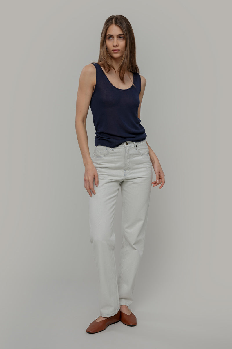 Top Viscosa Donna Valeria - Rifò Lab Moda circolare made in Italy
