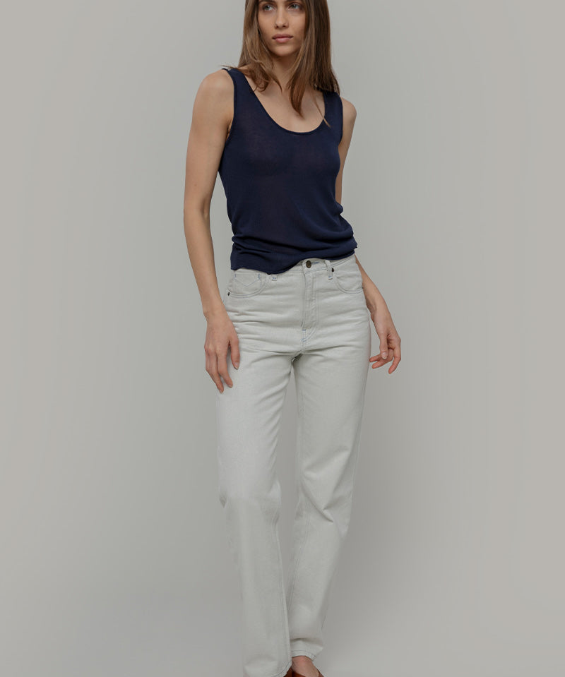 Top Viscosa Donna Valeria - Rifò Lab Moda circolare made in Italy