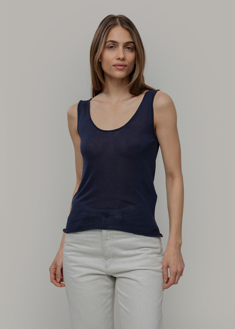 Top Viscosa Donna Valeria - Rifò Lab Moda circolare made in Italy
