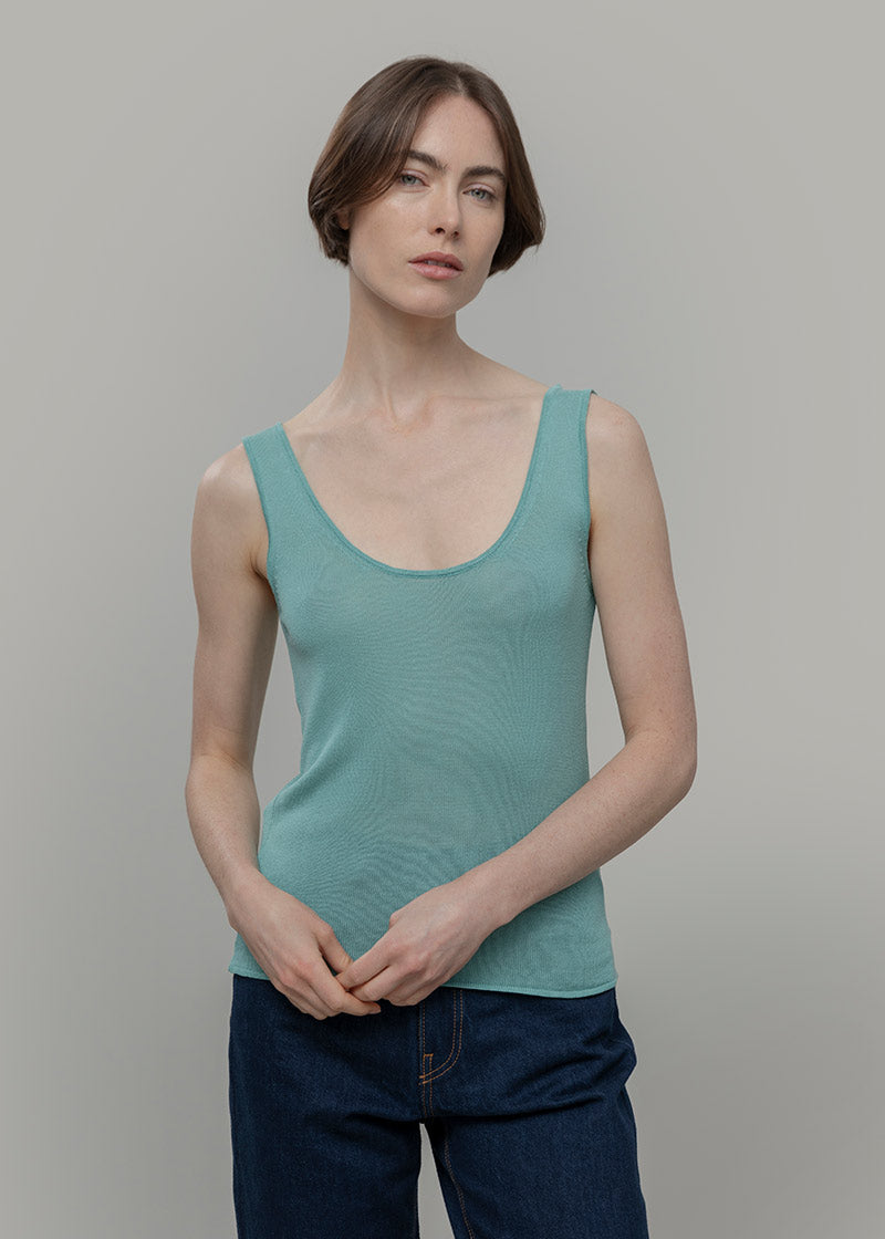 Top Viscosa Donna Valeria - Rifò Lab Moda circolare made in Italy