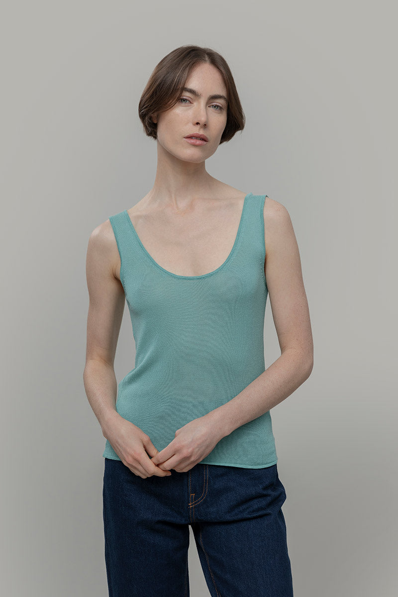 Top Viscosa Donna Valeria - Rifò Lab Moda circolare made in Italy