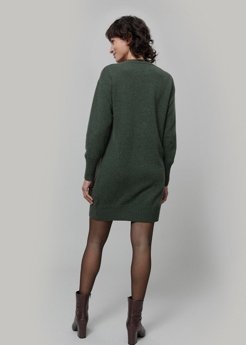 Abito Donna Lana Rigenerata Selvaggia - Rifò Lab Moda circolare made in Italy
Verde Foresta