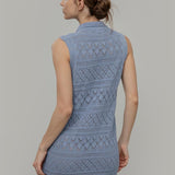 Vestito Estivo in Maglia Donna Cotone Abito Crochet Daniela  - Rifò Lab Moda circolare made in Italy